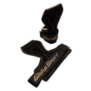مچ بند لیفت دار سه کاره بدنسازی G Wear مدل ELM-3374 چرم طبیعی فری سایز